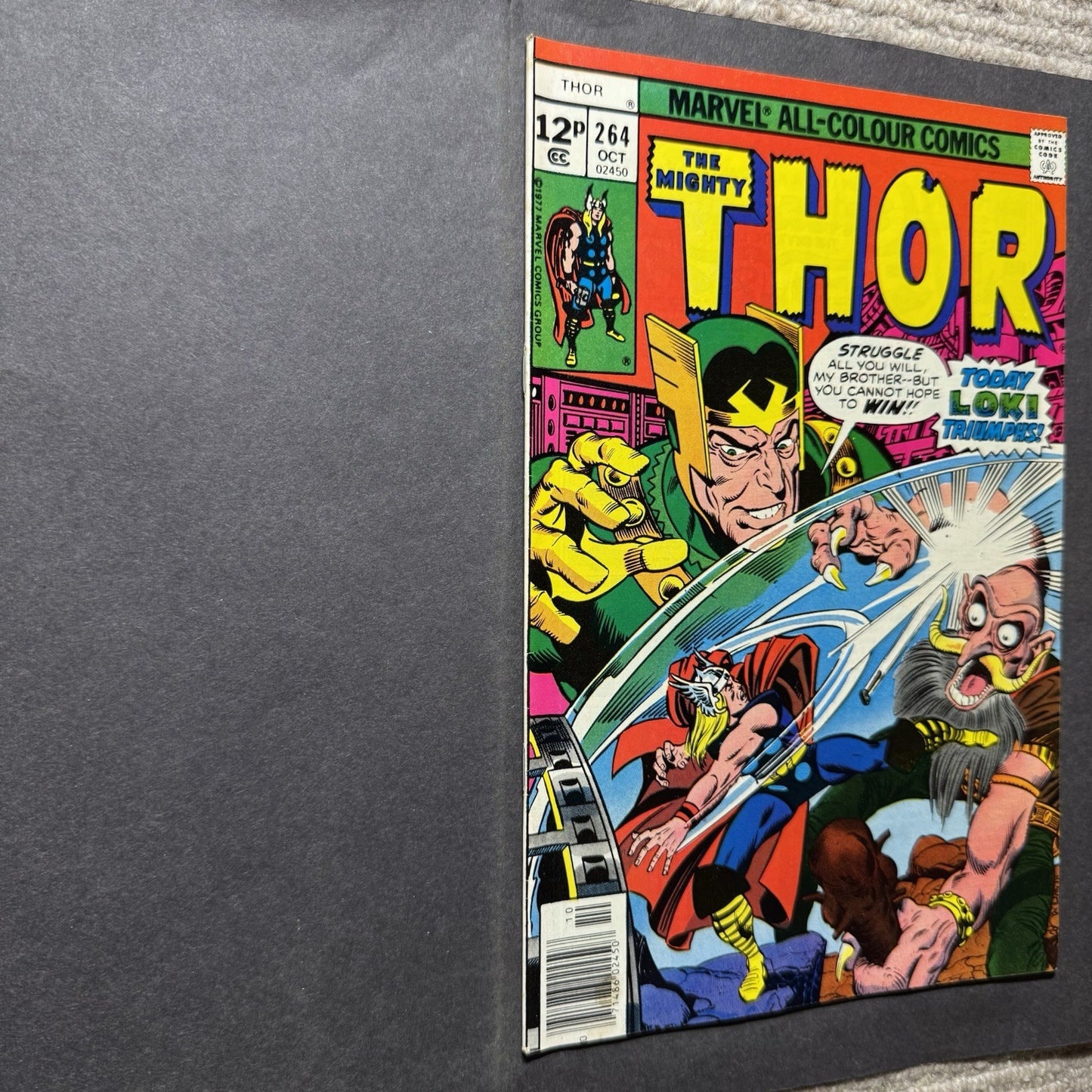 Thor 264 - Bronze Age Marvel Comics 1977
