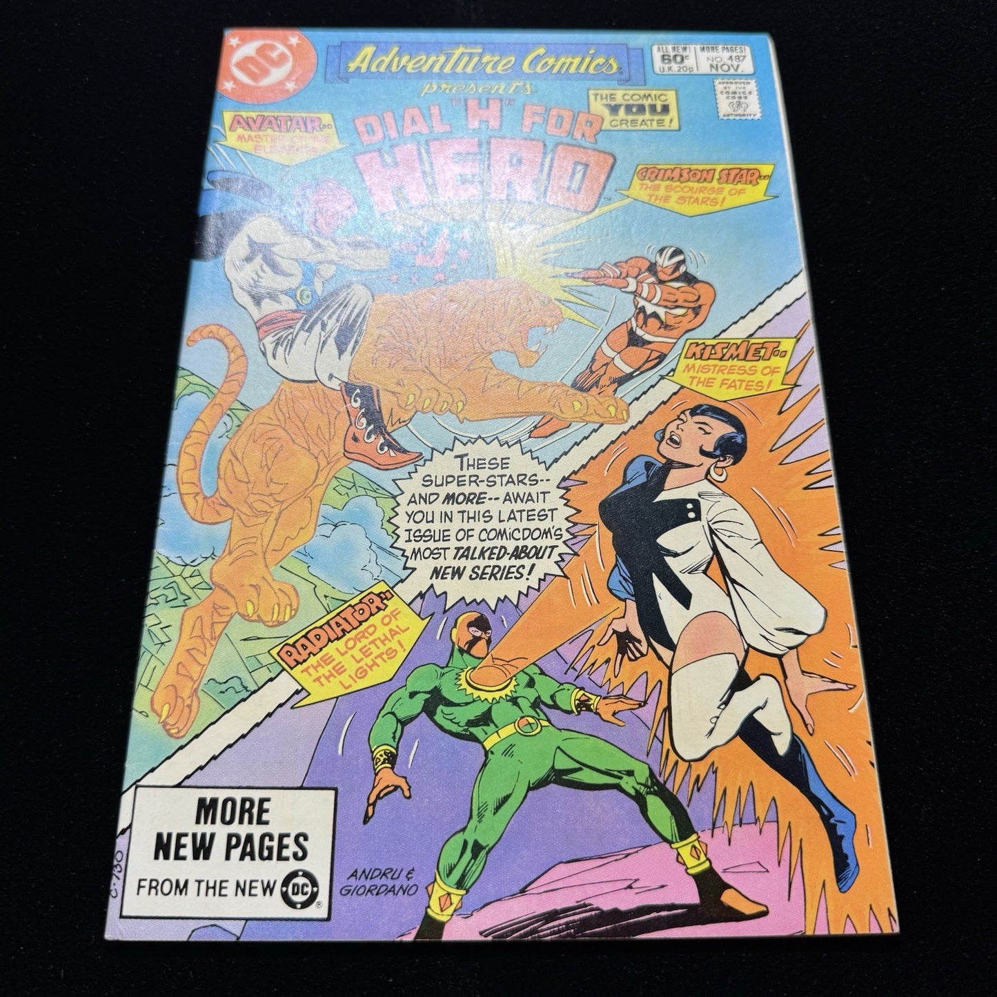 Adventure Comics 487 - Bronze Age Dc Comics 1981