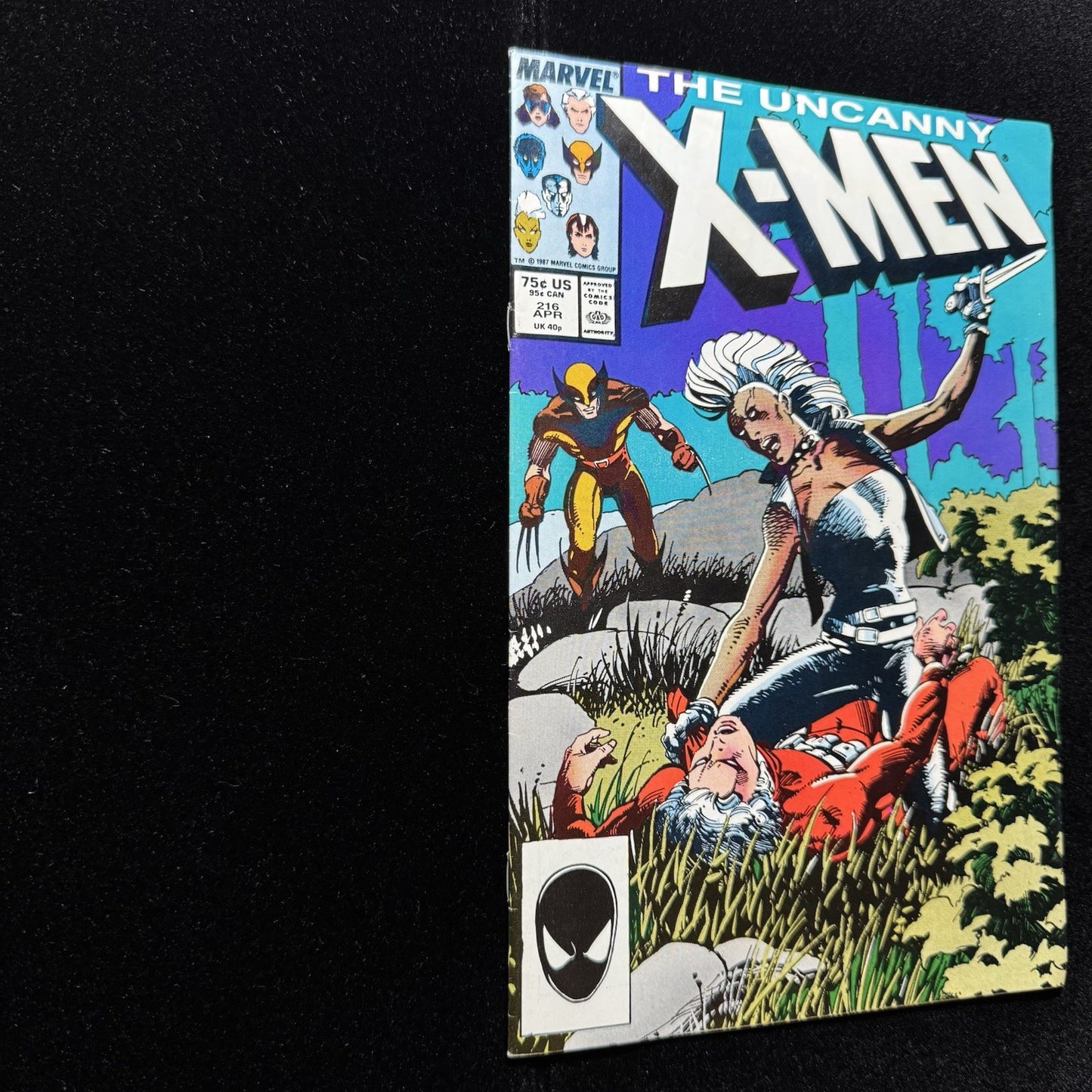 Uncanny X-Men 216  - Copper Age Marvel Comics 1987