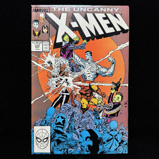 Uncanny X-Men 229 - 1st App Of The Reavers - Copper Age Marvel Comics 1988
