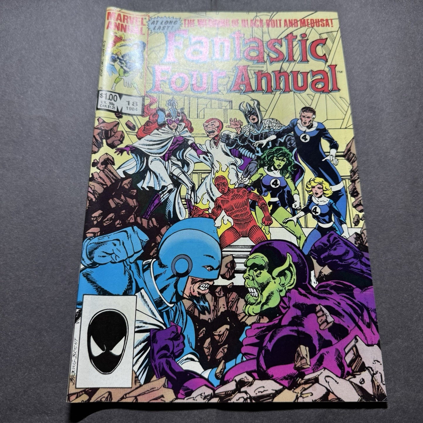 Fantastic Four Annual 18 - Copper Age Marvel Comics 1984