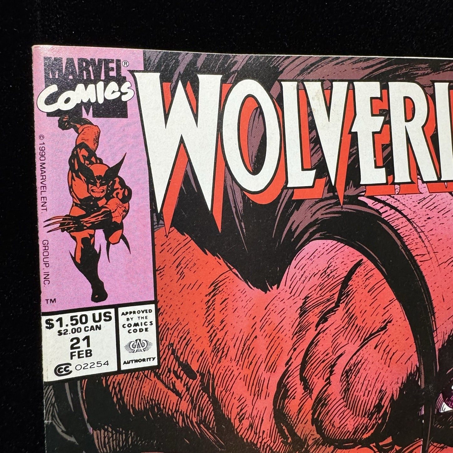 Wolverine 21 - Copper Age Marvel Comics 1990