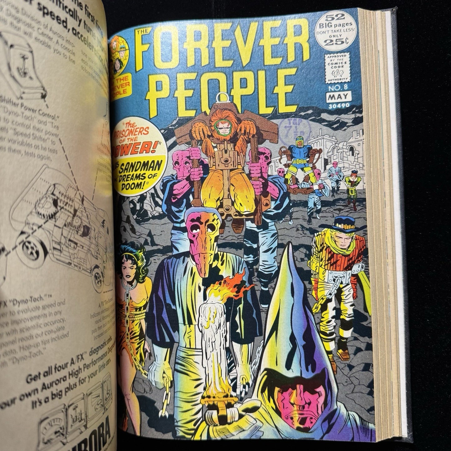 Forever People 1-11 - Bound Volume - 1st App Darkseid - Bronze Age Dc 1971/ 1972