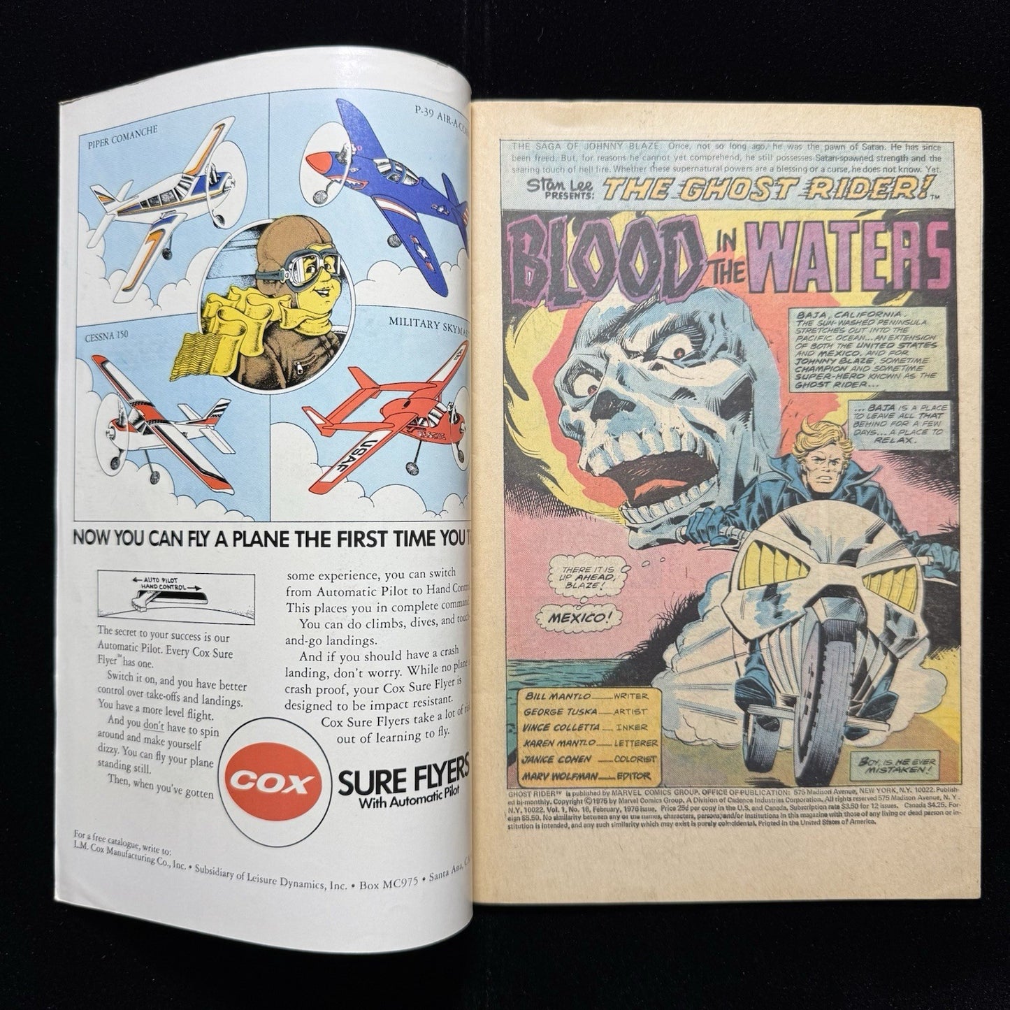 Ghost Rider 16 - Bronze Age Marvel Comics 1975