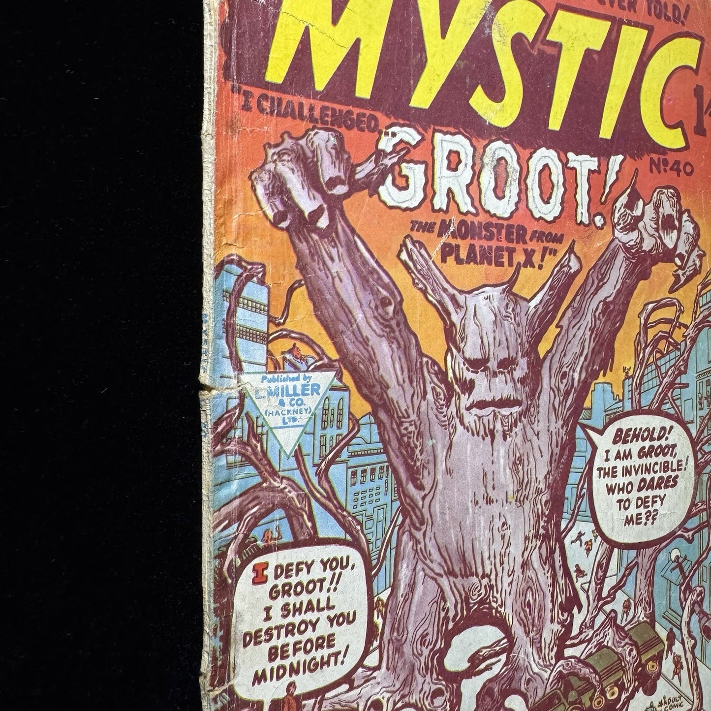 Mystic 40 - Uk Edition L Miller & Co Ltd - Silver Age Marvel Comics 1963