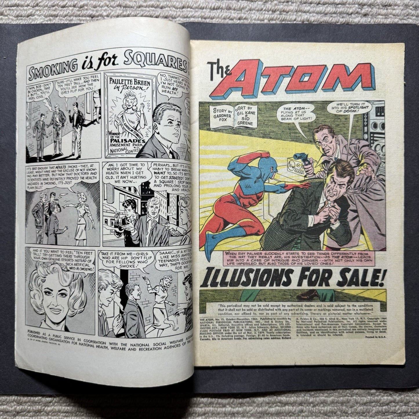 Atom 15 - Silver Age Dc Comics 1964