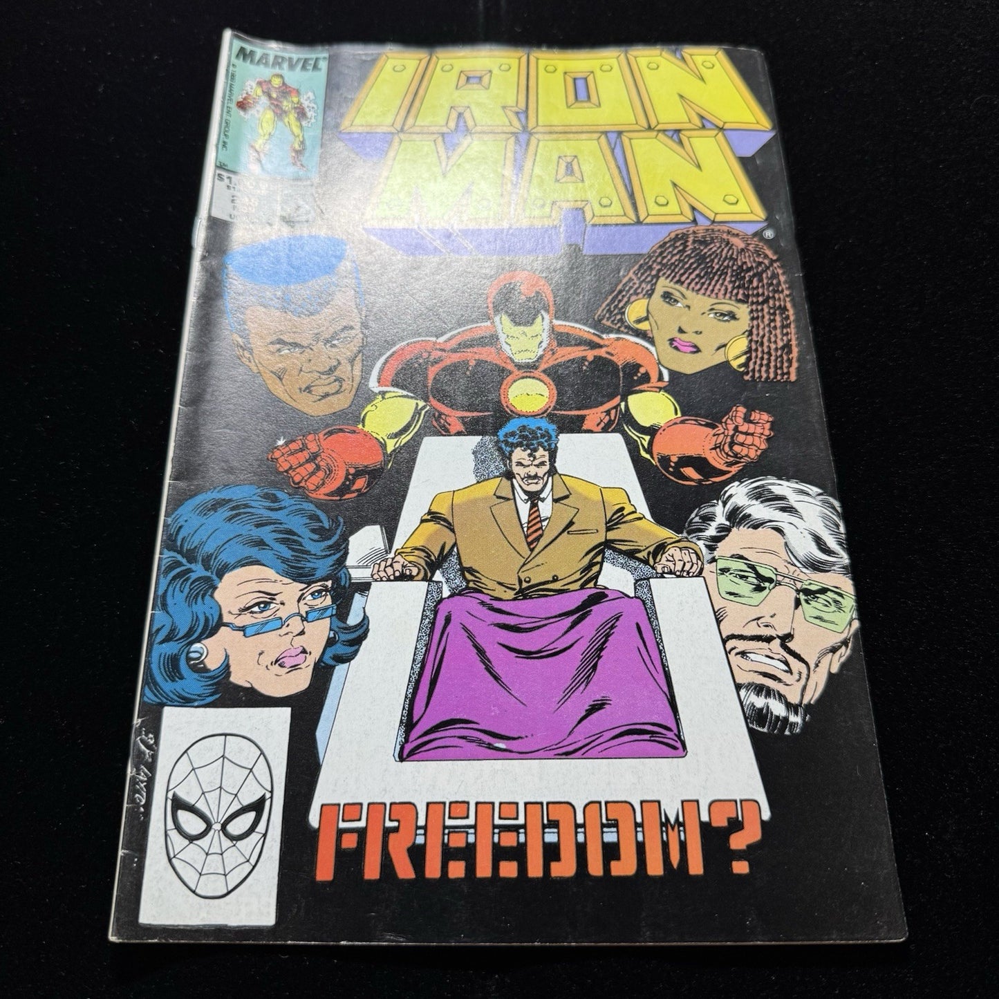 Iron Man 248 - Copper Age Marvel Comics 1989
