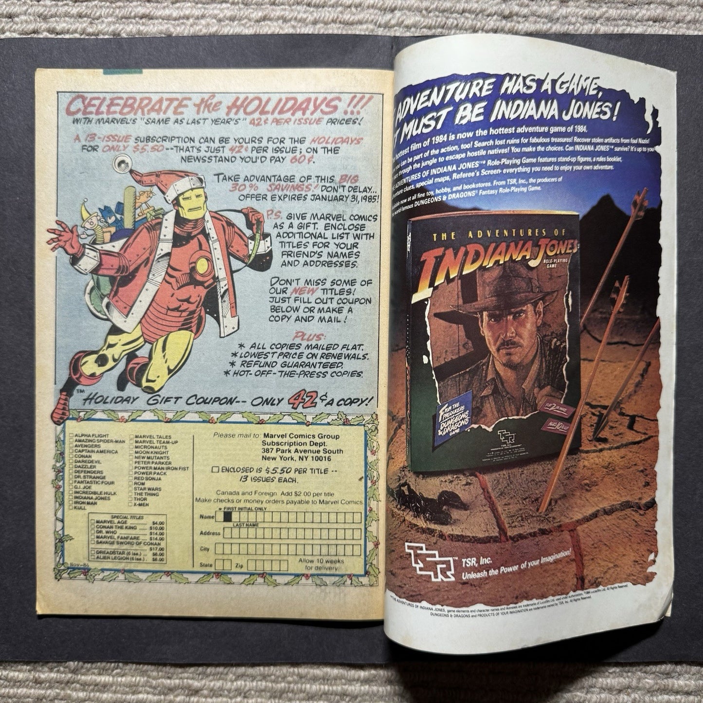 Incredible Hulk 305/ Copper Age Marvel Comics 1985