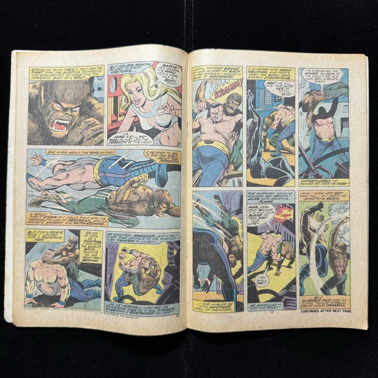 Werewolf By Night 20 - Bronze Age Marvel Comics 1974