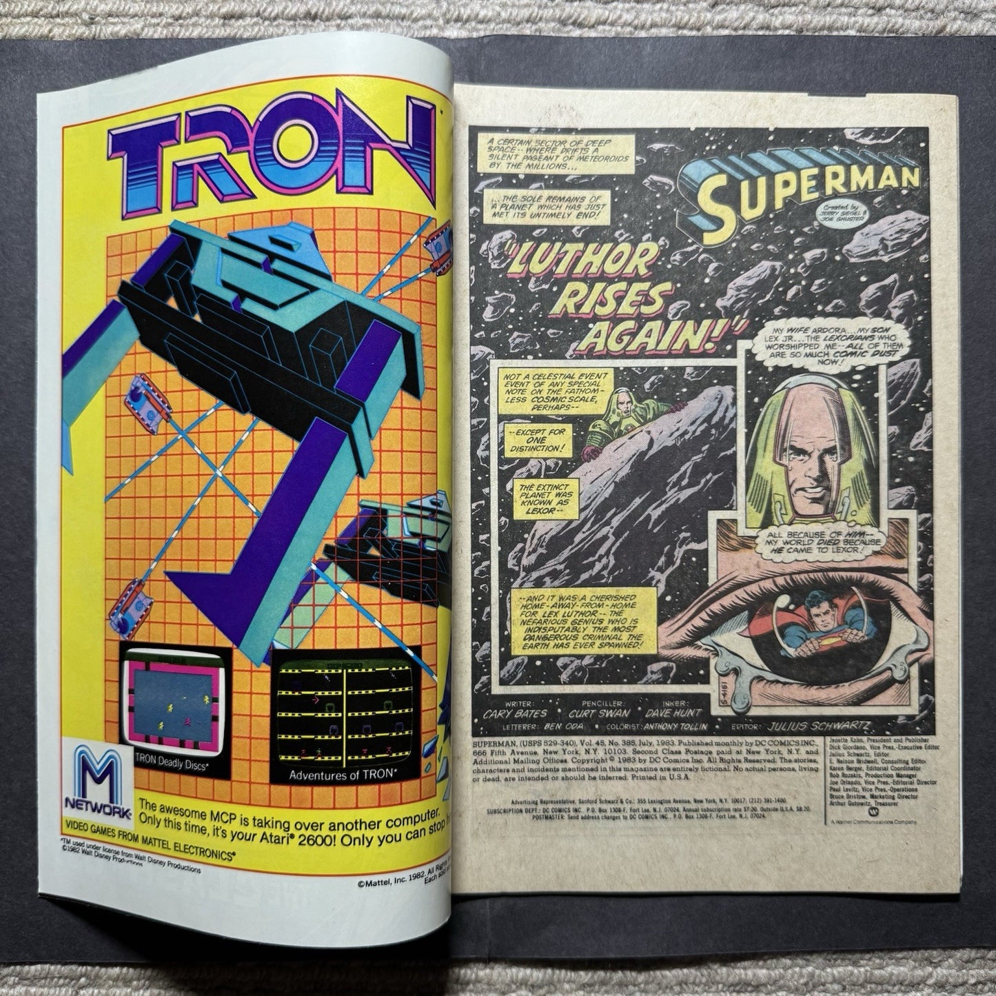 Superman 385 - Bronze Age Dc Comics 1983