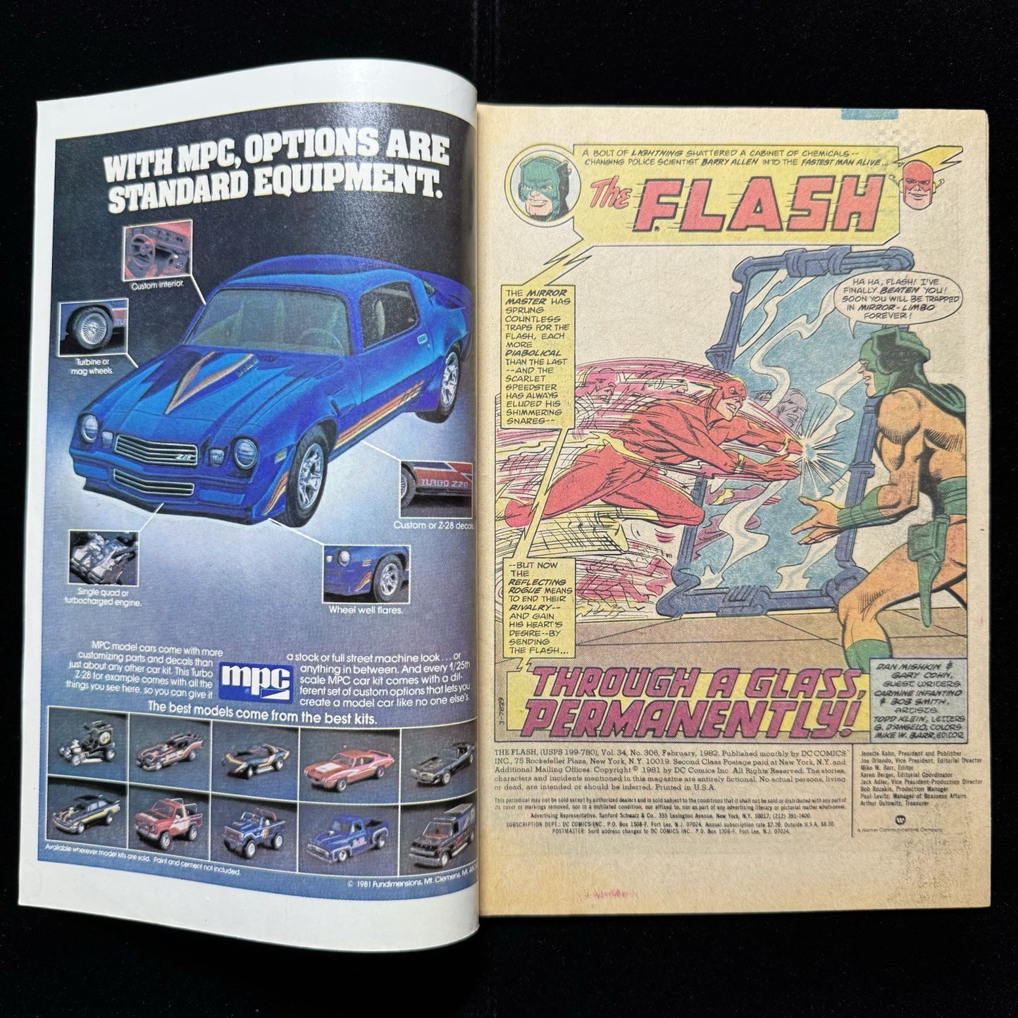 Flash 306 - Bronze Age Dc Comics 1982