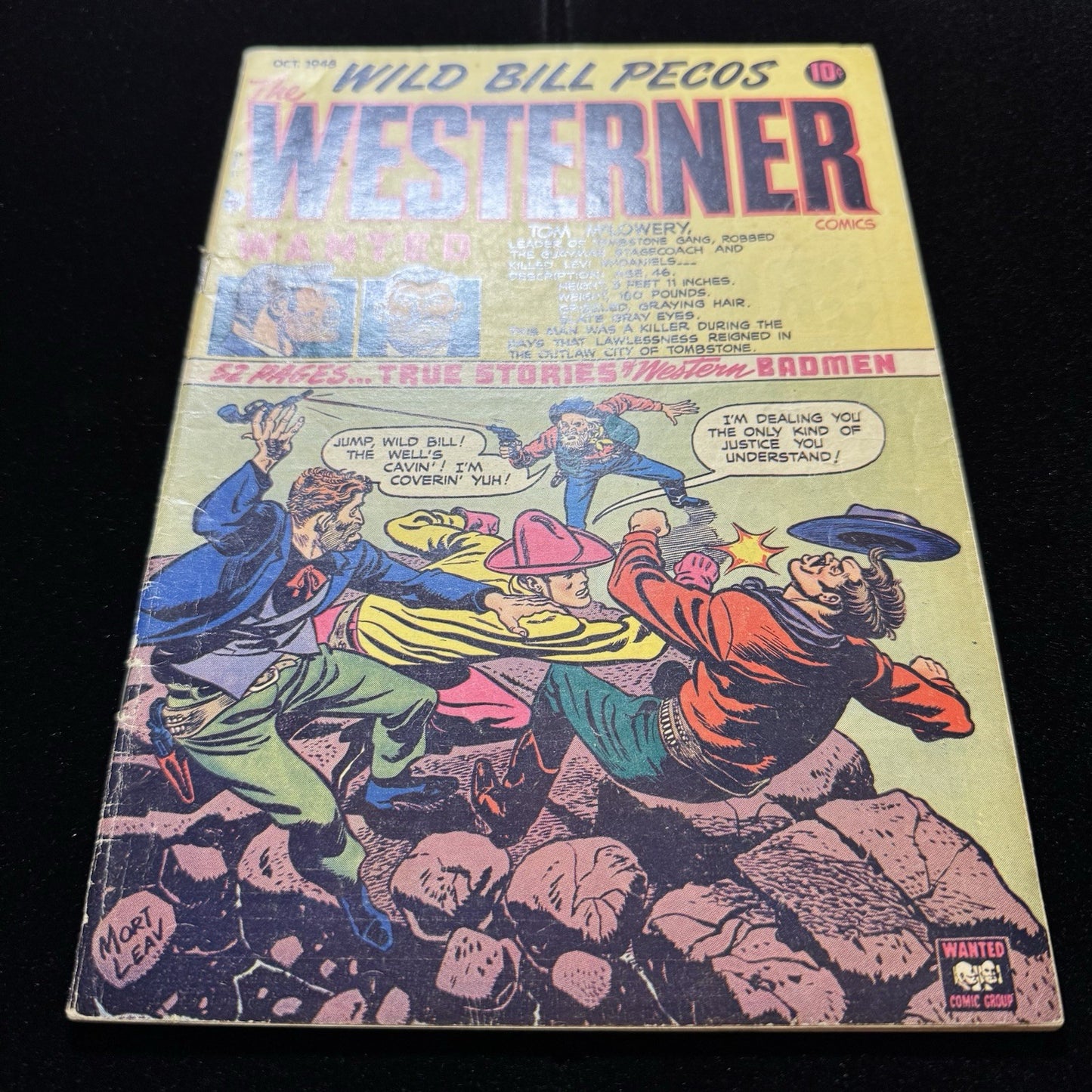 Westerner 16 - Golden Age Orbit-Wanted Comics 1948