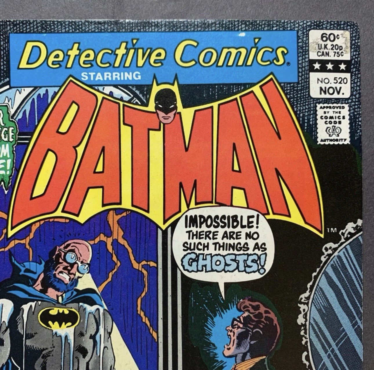 Detective Comics 520 - Bronze Age Dc Comics 1982
