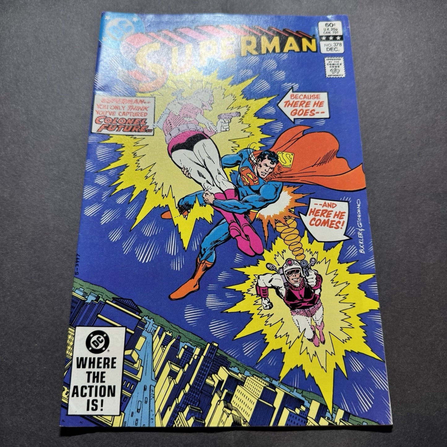 Superman 378 - Bronze Age Dc Comics 1982