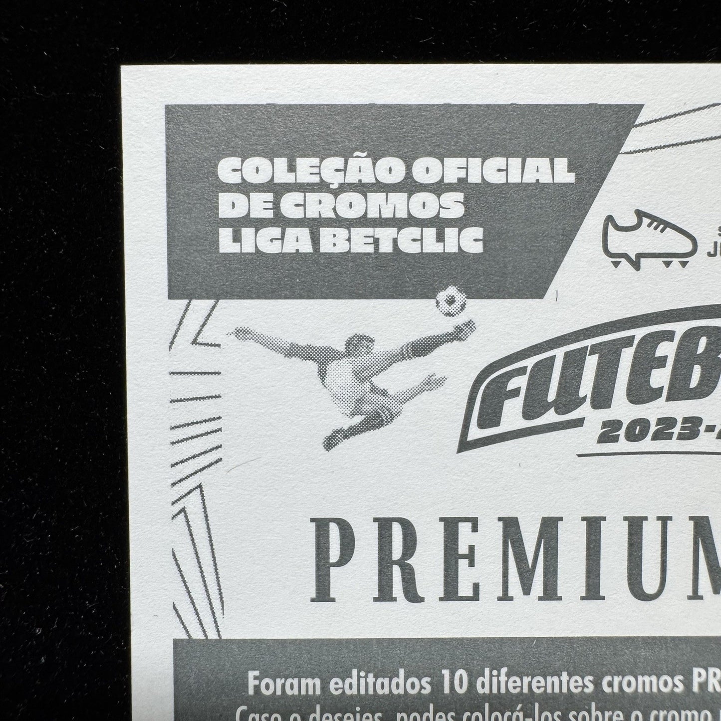 Cristiano Ronaldo 2023-24 Panini FutebolPremium Gold Sticker Al Nassr