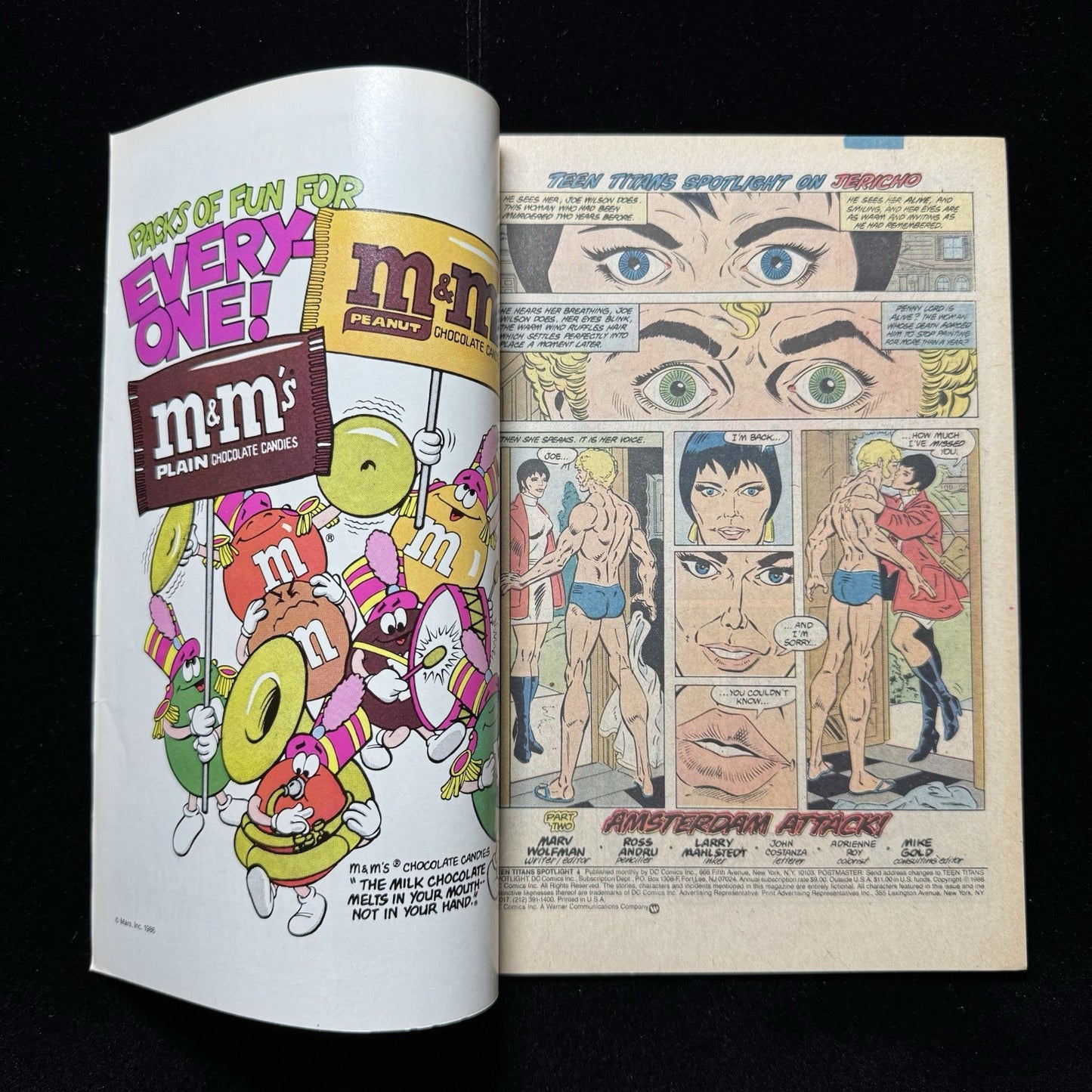 Teen Titans Spotlight 4 - Copper Age Dc Comics 1986