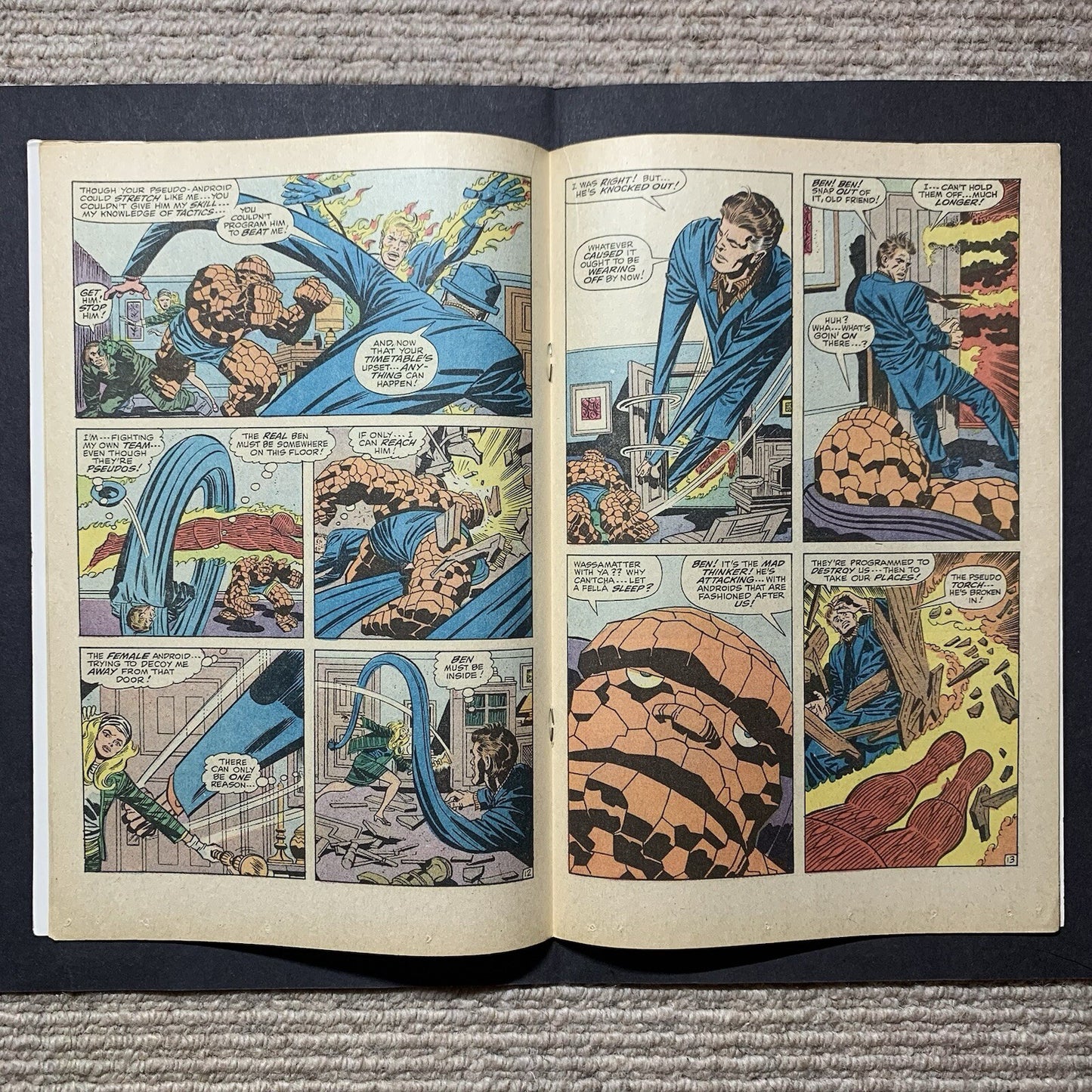 Fantastic Four 96/ Bronze Age Marvel Comics 1970/ FN