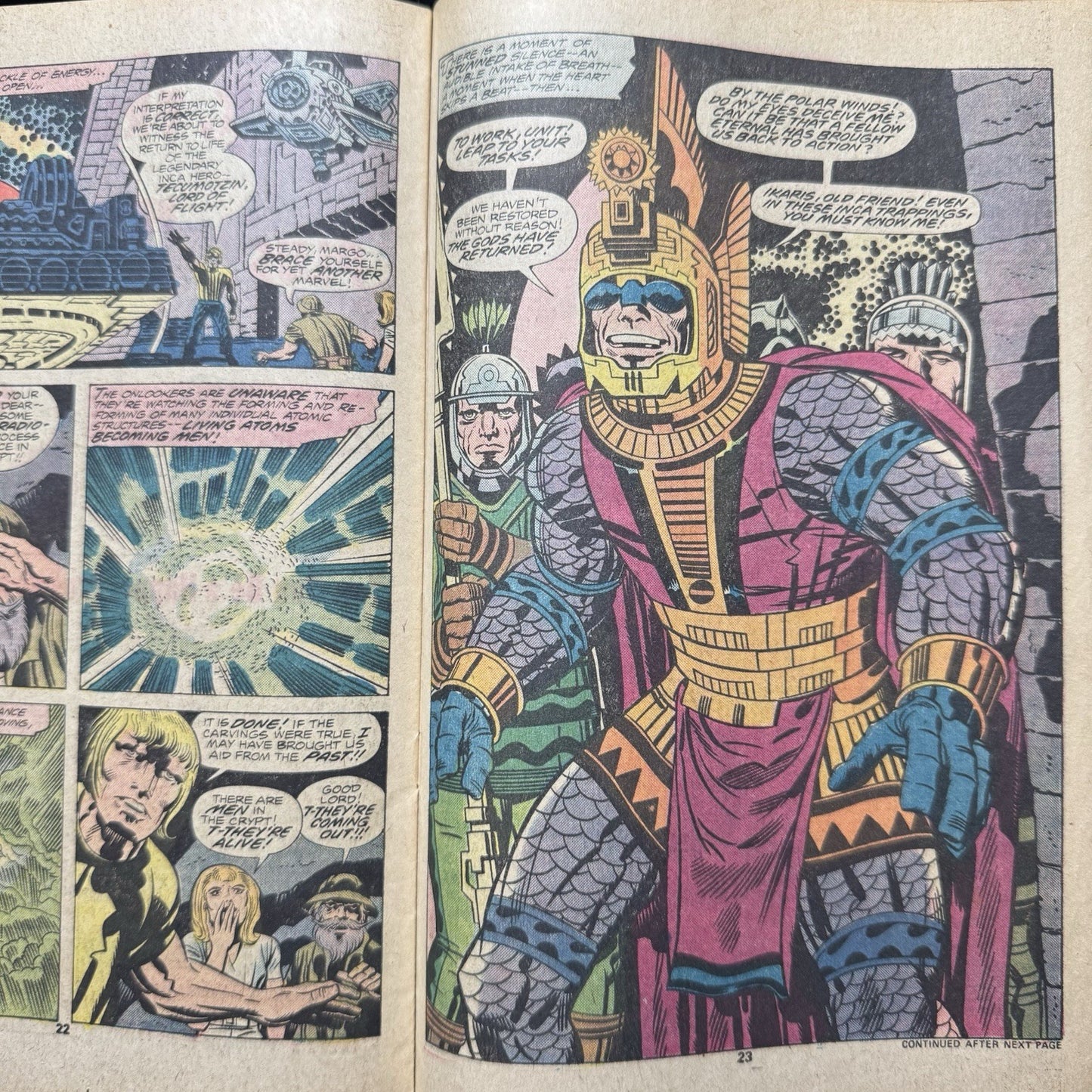 Eternals 2 - 1st App Arishem, 2nd App Eternals - Bronze Age Marvel Comics 1976