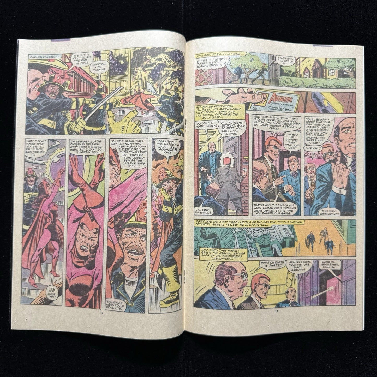 Avengers 243 - 1st Mention West Coast Avengers - Copper Age Marvel Comics 1984