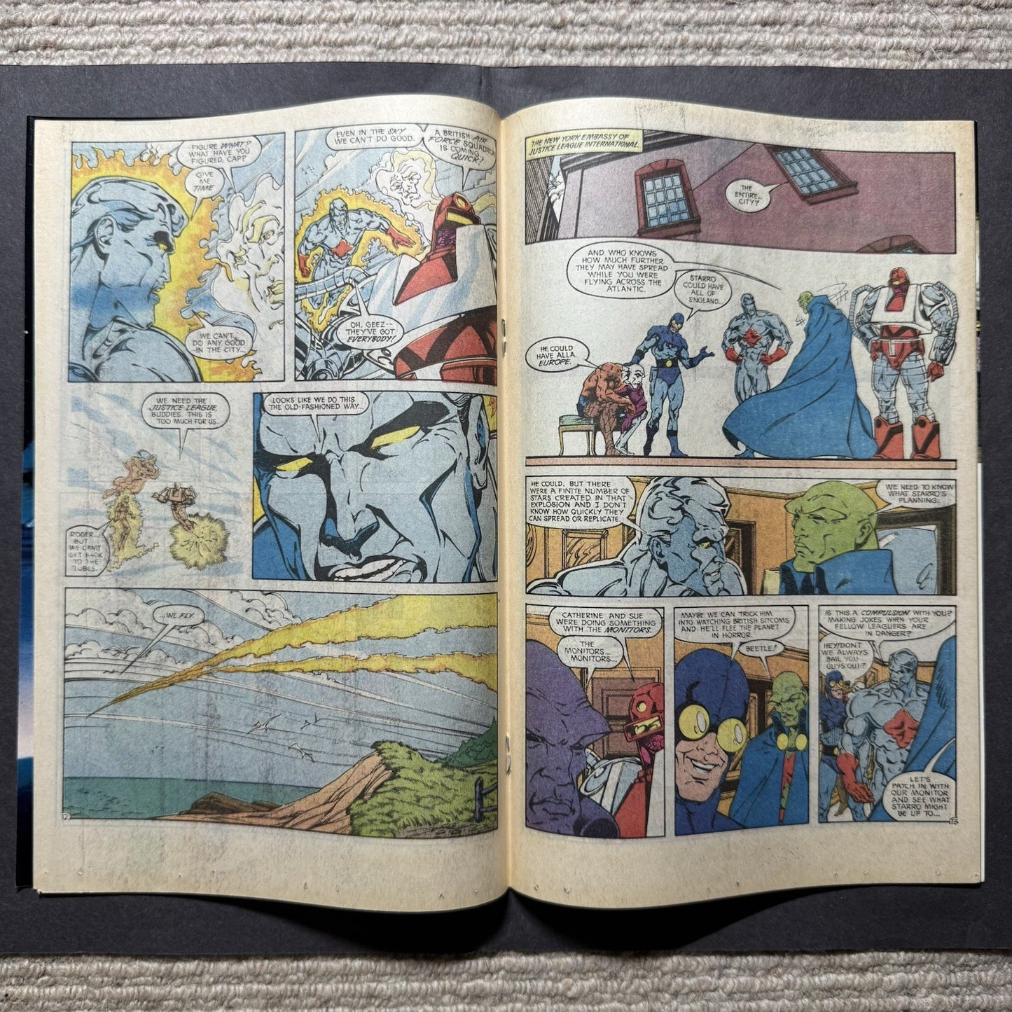 Justice League Europe 27/ Copper Age Dc comics 1991