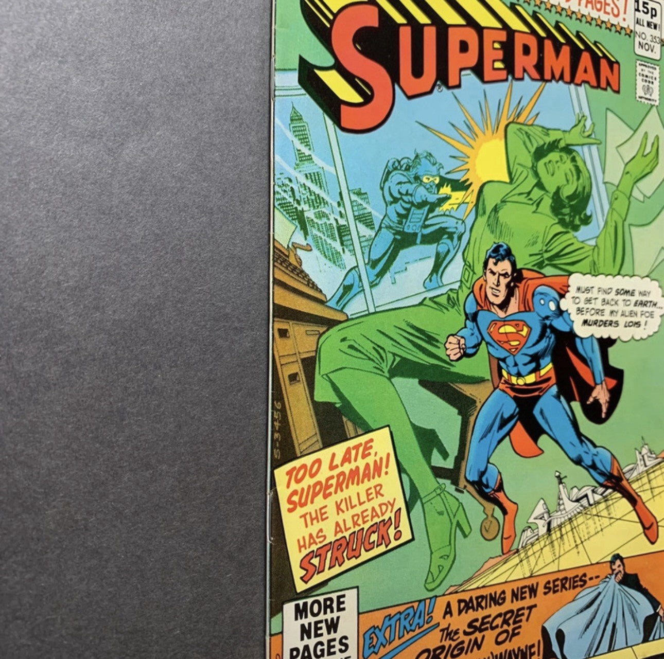 Superman 353 - Bronze Age Dc Comics 1980