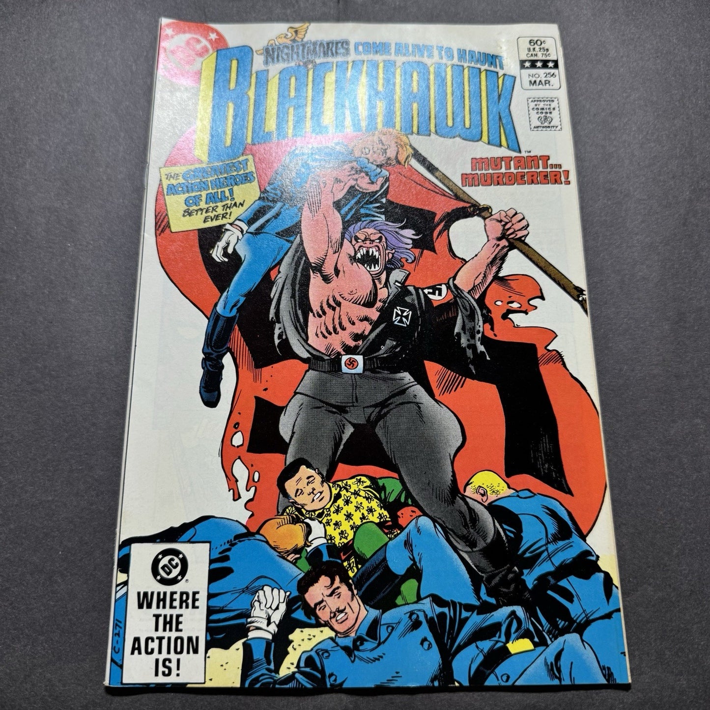Blackhawk 256 - Bronze Age Dc Comics 1983
