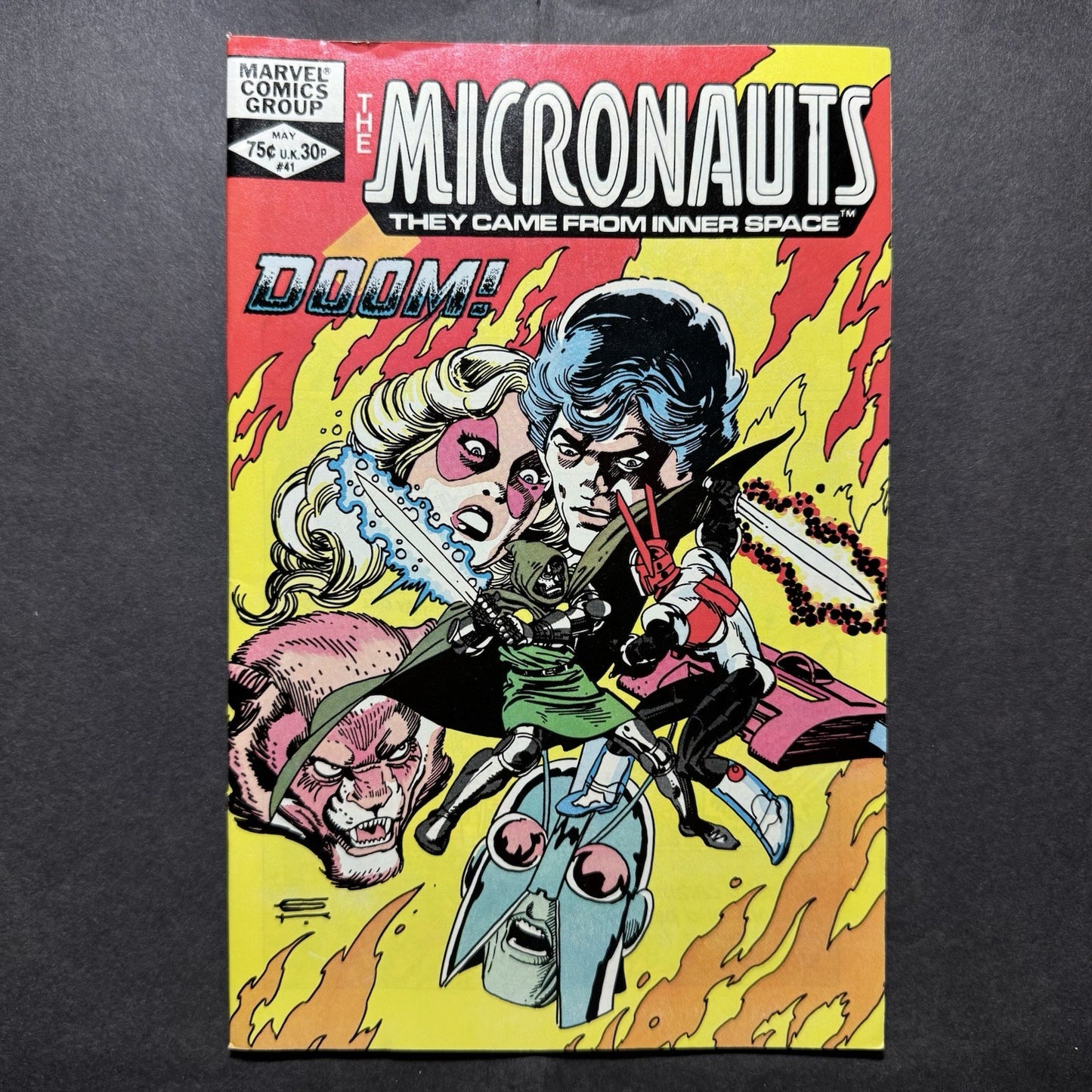 Micronauts 41 - Bronze Age Marvel Comics 1982