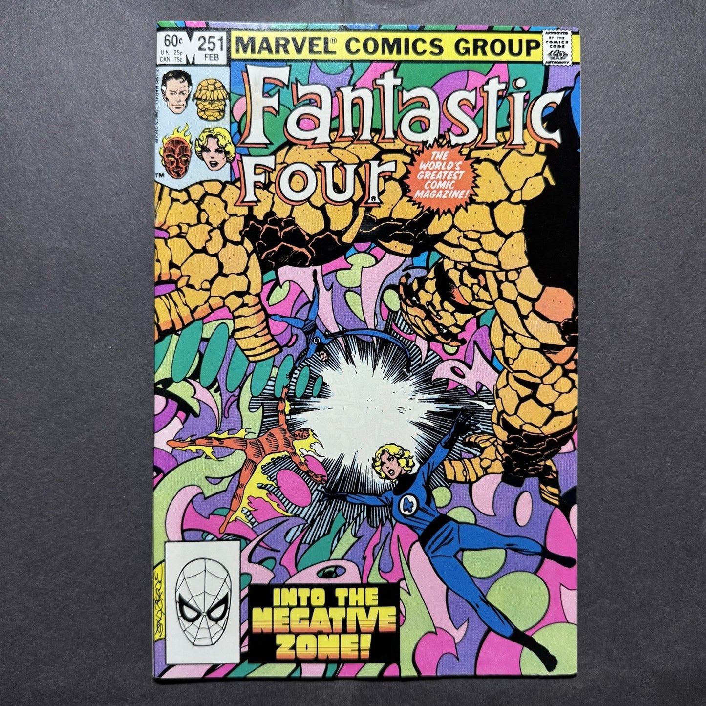 Fantastic Four 251 - Bronze Age Marvel Comics 1983
