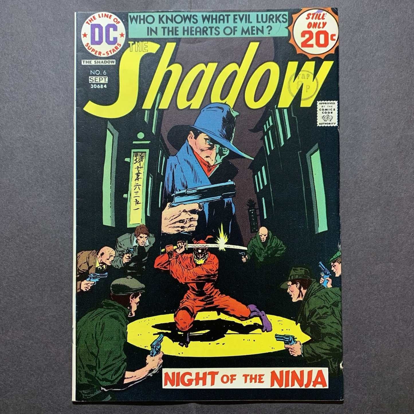 The Shadow 6/ Bronze Age Dc Comics 1974