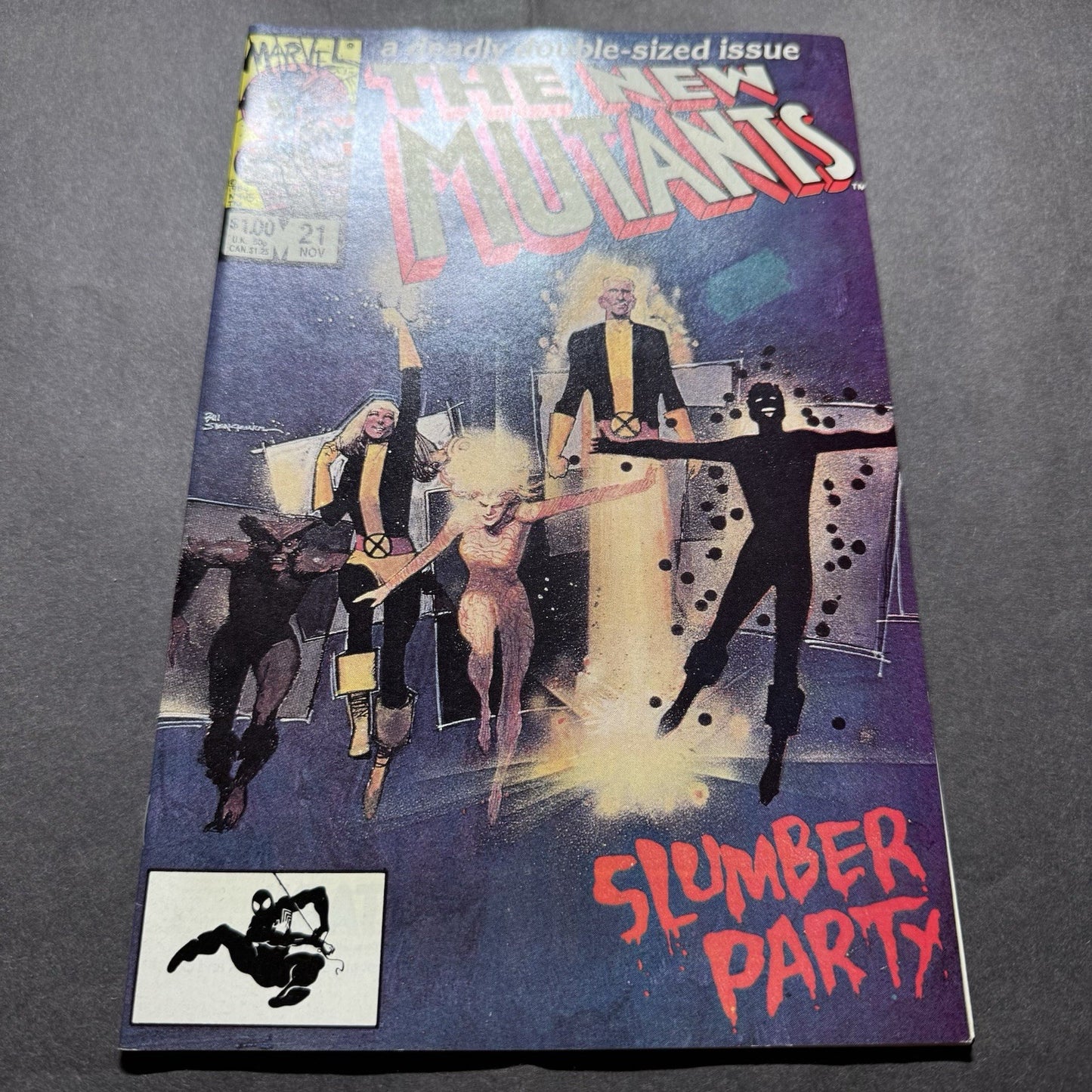 New Mutants 21 - 1st Full App Of Warlock - Copper Age Marvel Comics 1984