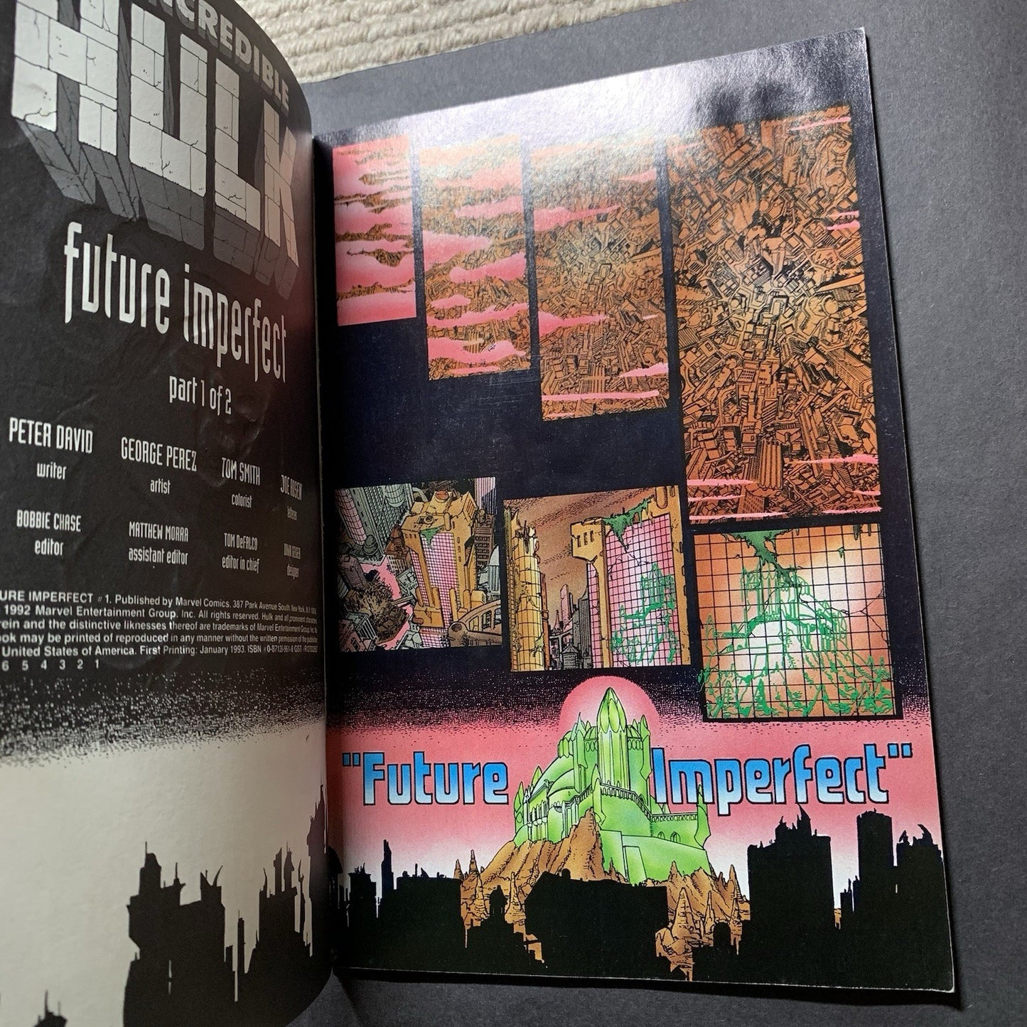 The Incredible Hulk: Future Imperfect 1/ Moderna Age Marvel Comics 1993