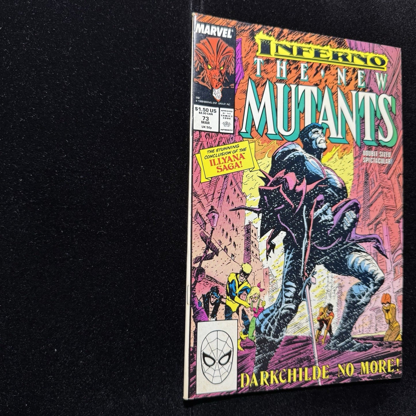 New Mutants 73 - Copper Age Marvel Comics 1989