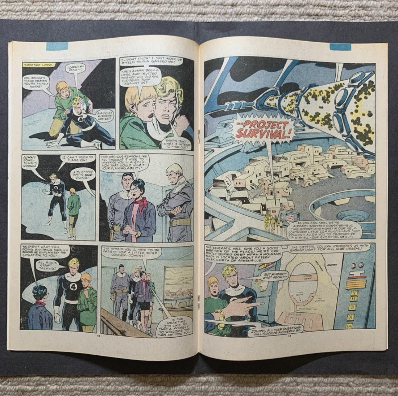 Fantastic Four 302/ copper age marvel comics 1987