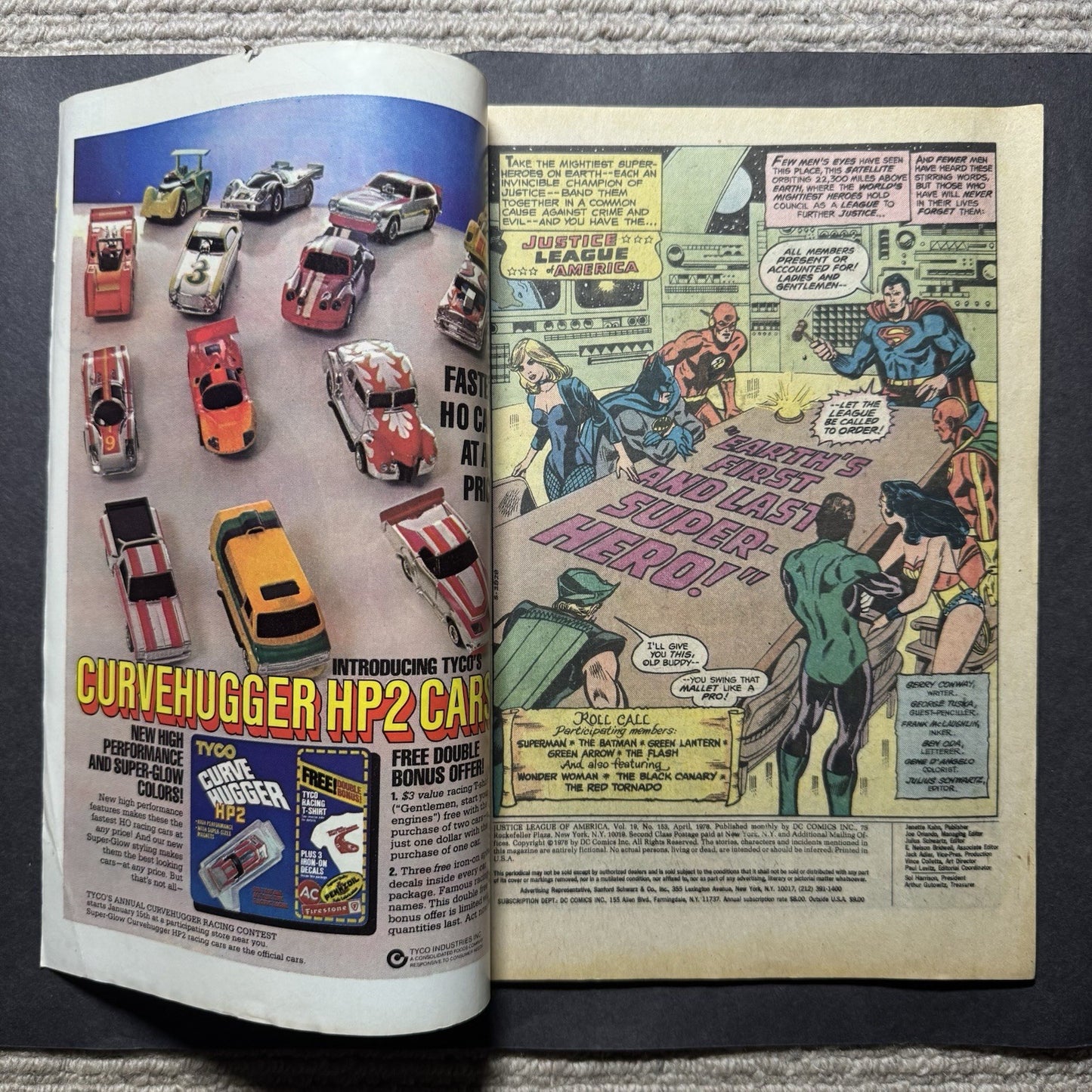 Justice League 153 - Bronze Age Dc Comics 1978