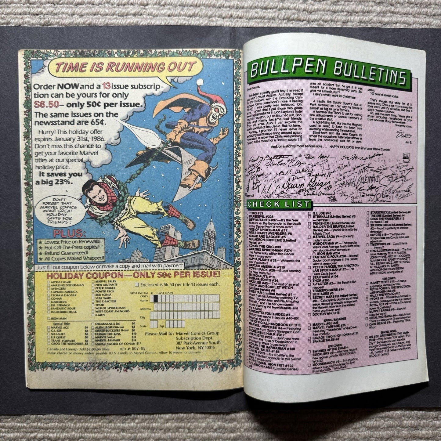 Incredible Hulk 317/ Copper Age Marvel Comics 1986