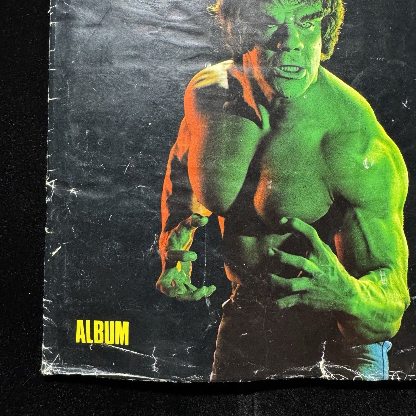 The Incredible Hulk 1979 Sticker Album UK – Marvel – Vintage Collectable