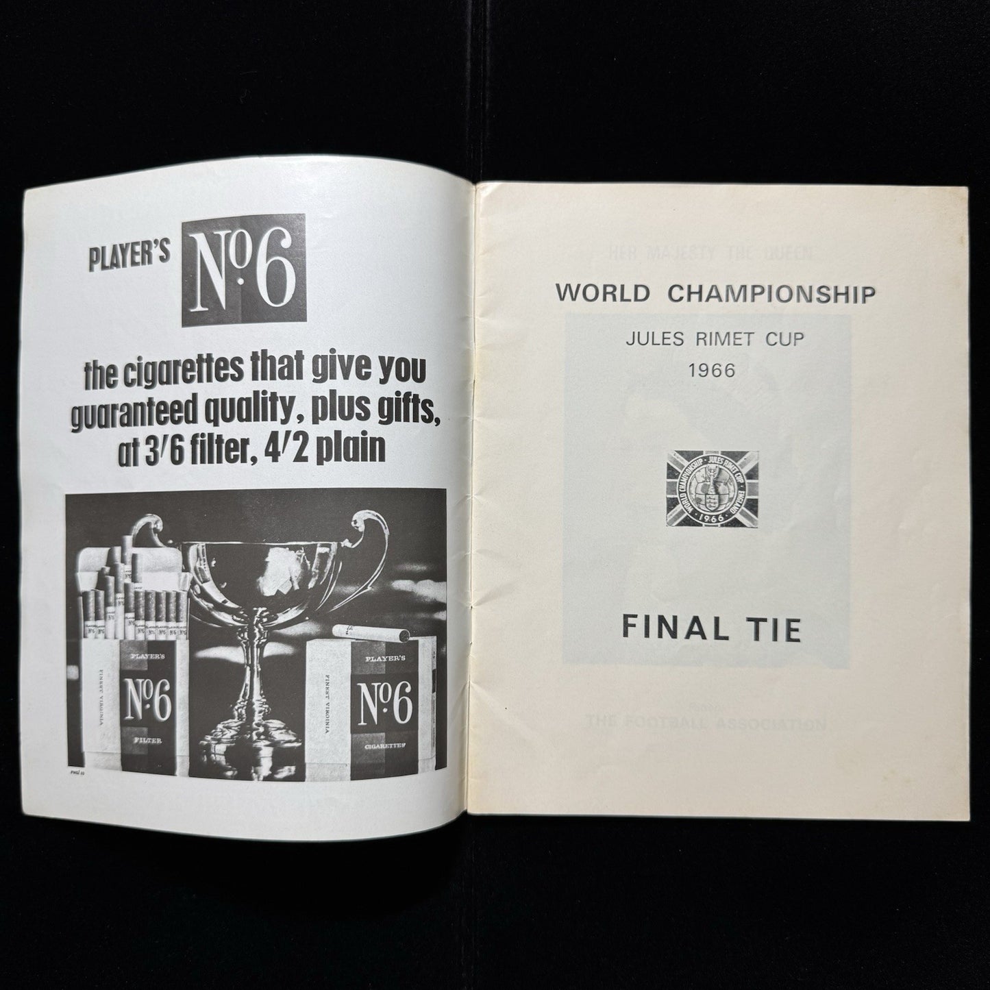 1966 World Cup Final Programme ORIGINAL England v West Germany Clean No Writing