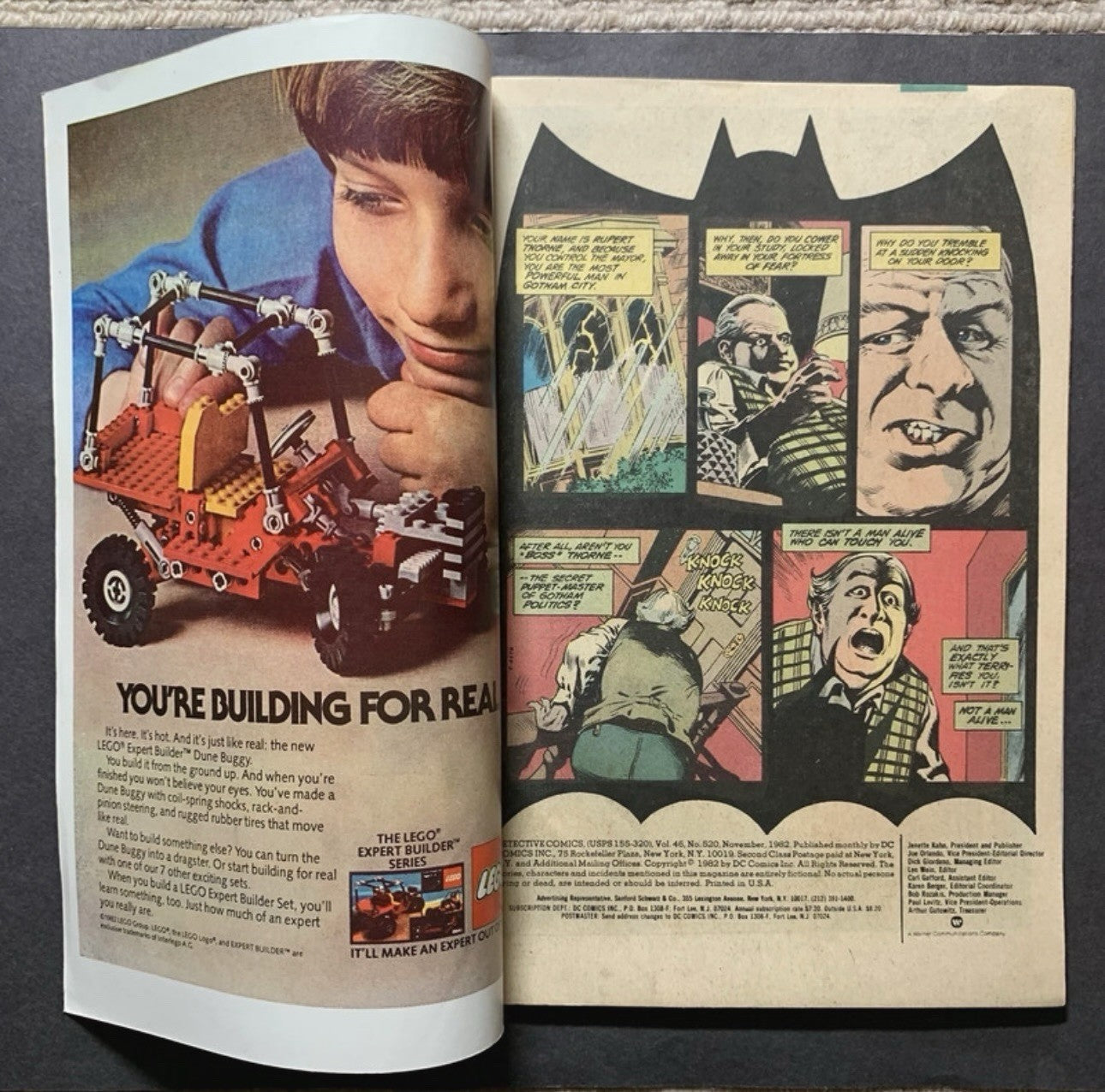 Detective Comics 520 - Bronze Age Dc Comics 1982