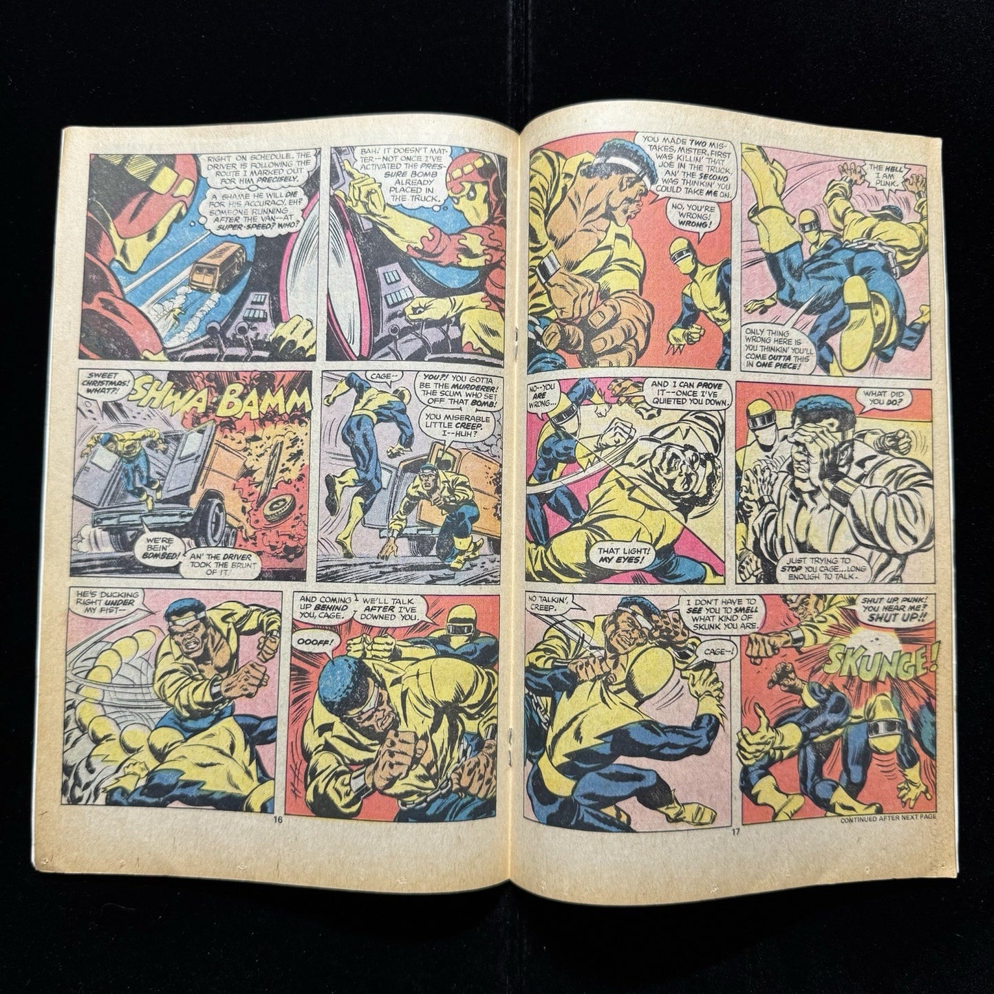 Like Cage Power Man 41 - 1st App Bill Carver & Goldbug - Bronze Age Marvel 1977