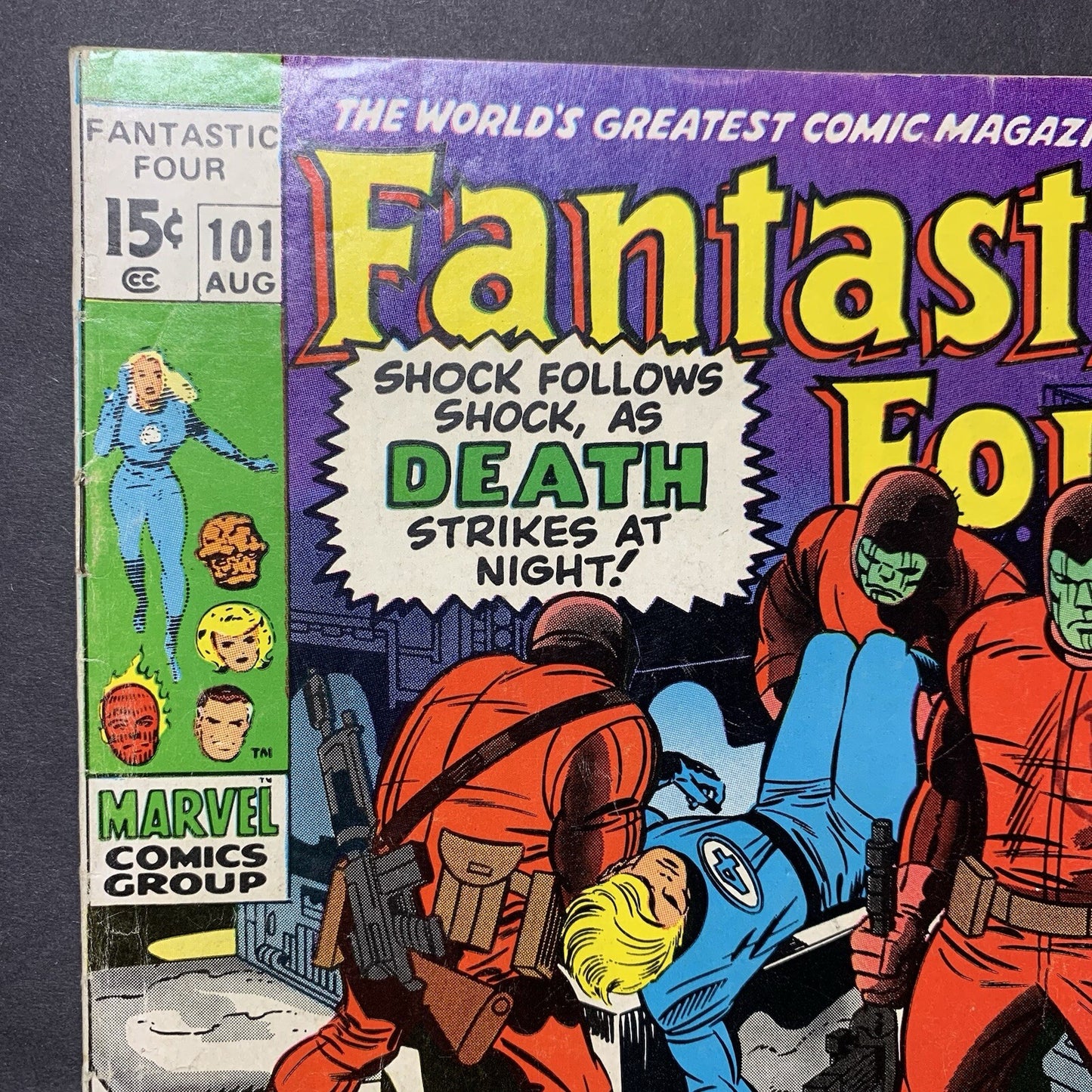 Fantastic Four 101/ Bronze Age Marvel Comics 1970/ FN