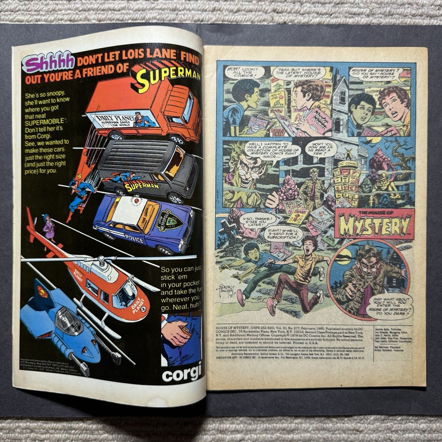 House Of Mystery 277 - Bronze Age Dc Comics 1980