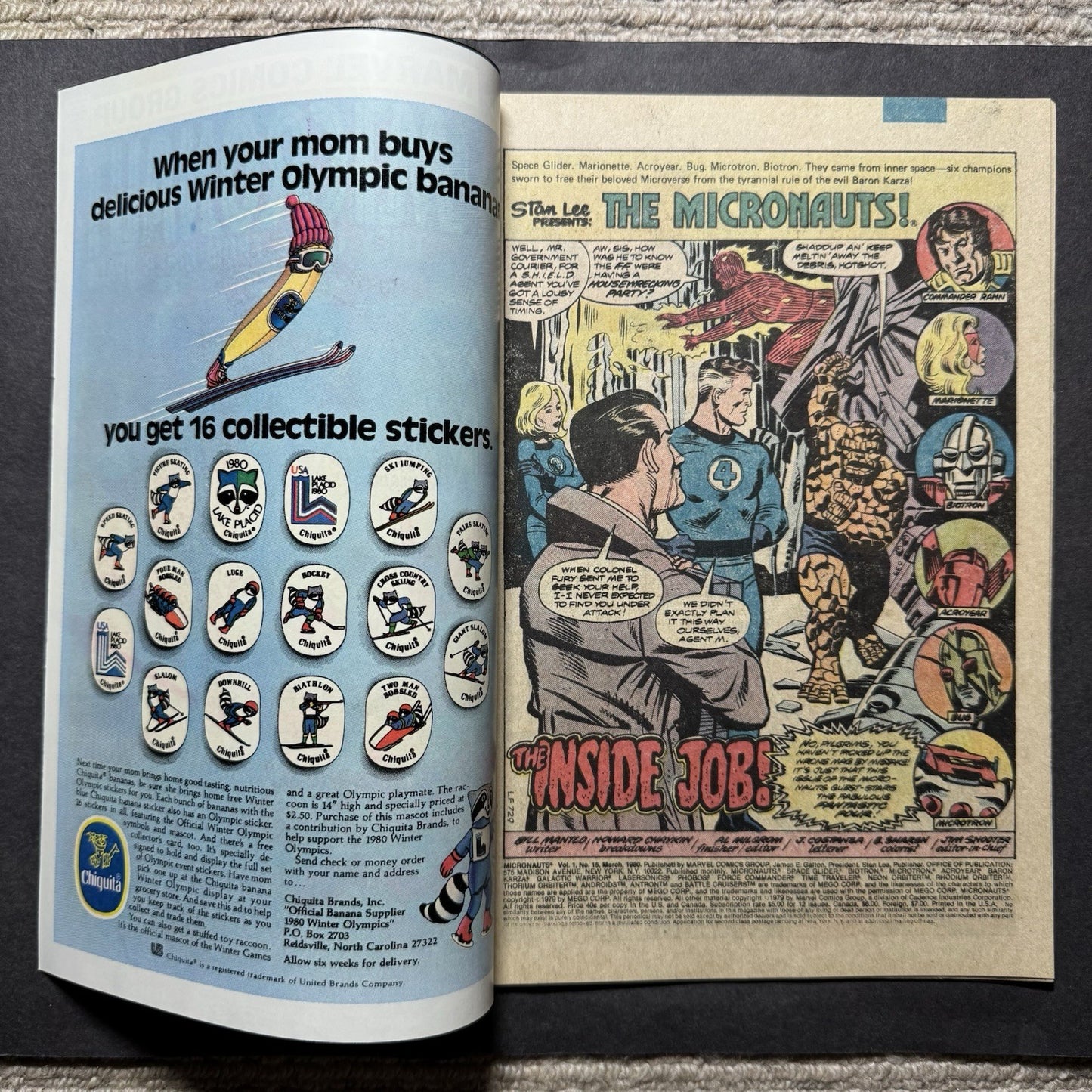 Micronauts 15 - Bronze Age Marvel Comics 1980