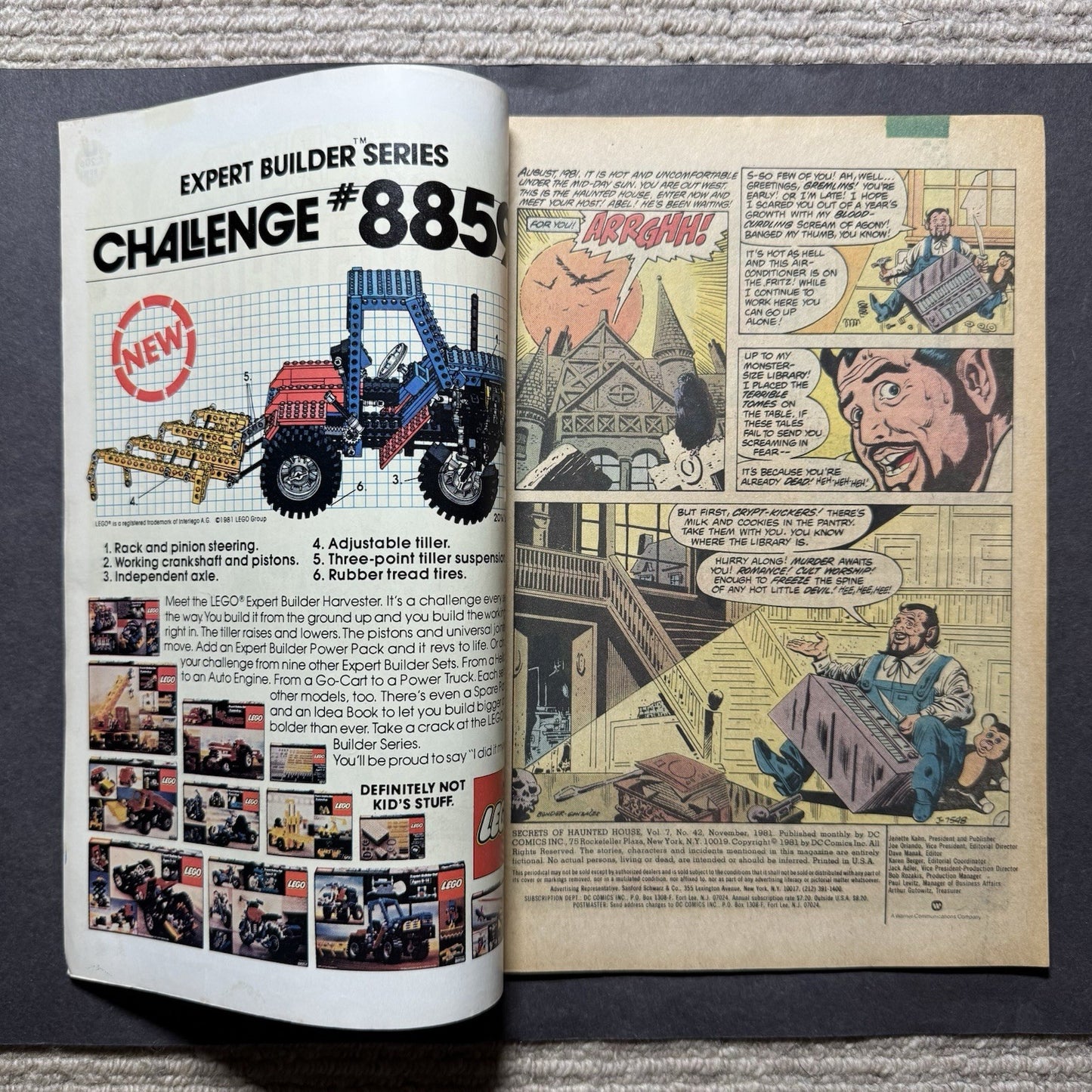 Secrets Of Haunted House 42 - Bronze Age Dc Comics 1981