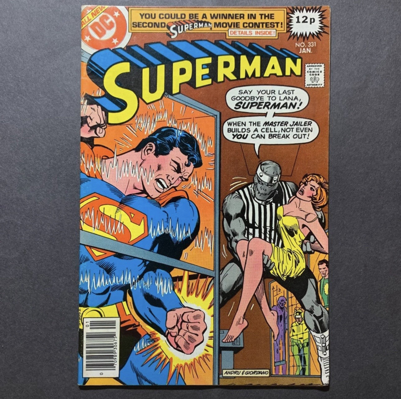 Superman 331 - Bronze Age Dc Comics 1979