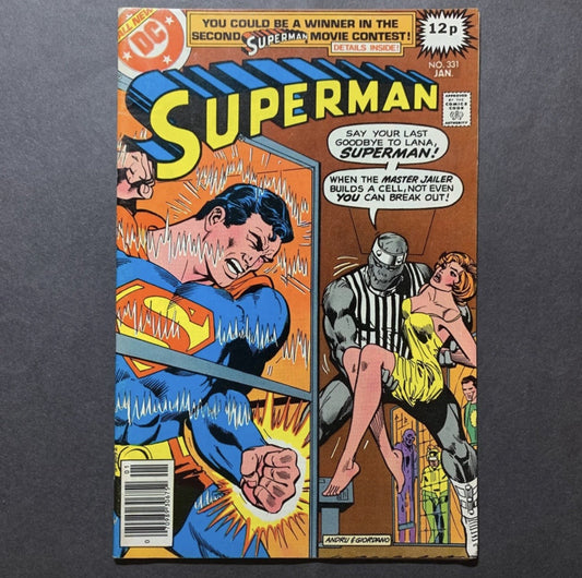 Superman 331 - Bronze Age Dc Comics 1979