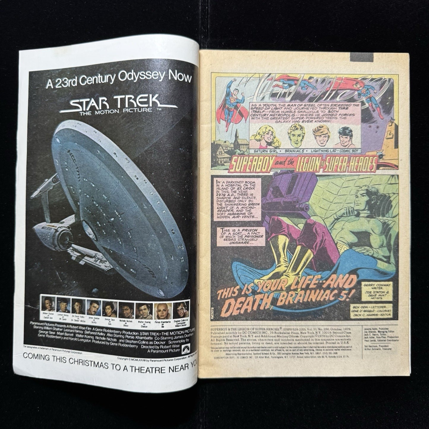 Legion of Super-Heroes 256 - Bronze Age Dc Comics 1979