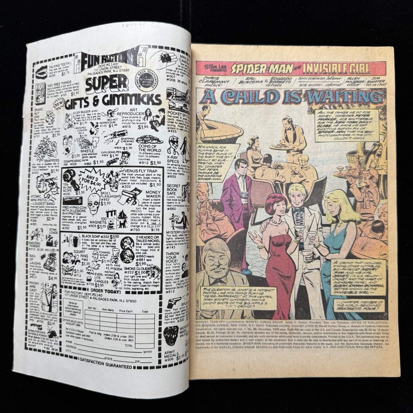 Marvel Team Up 88 - Bronze Age Marvel Comics 1979