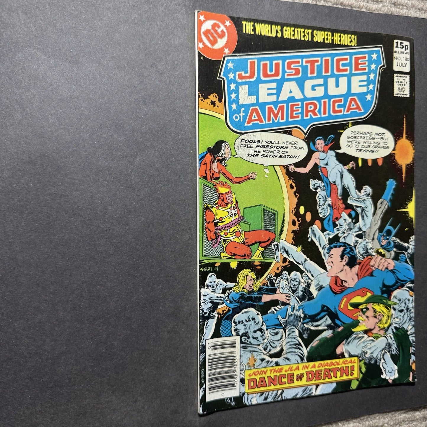 Justice League 180 - Bronze Age Dc Comics 1980