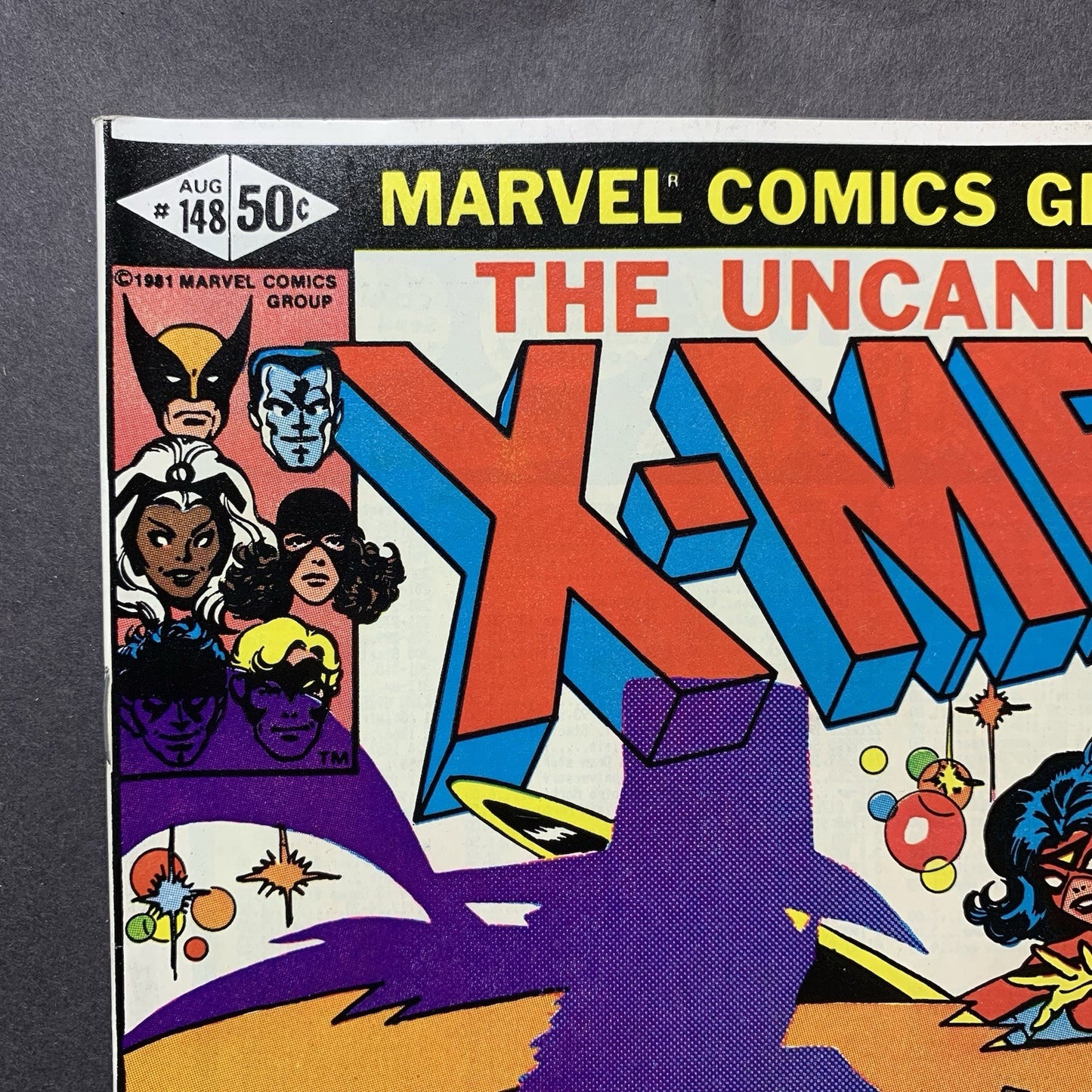 Uncanny x-men 148/ Bronze Age Marvel Comics 1981
