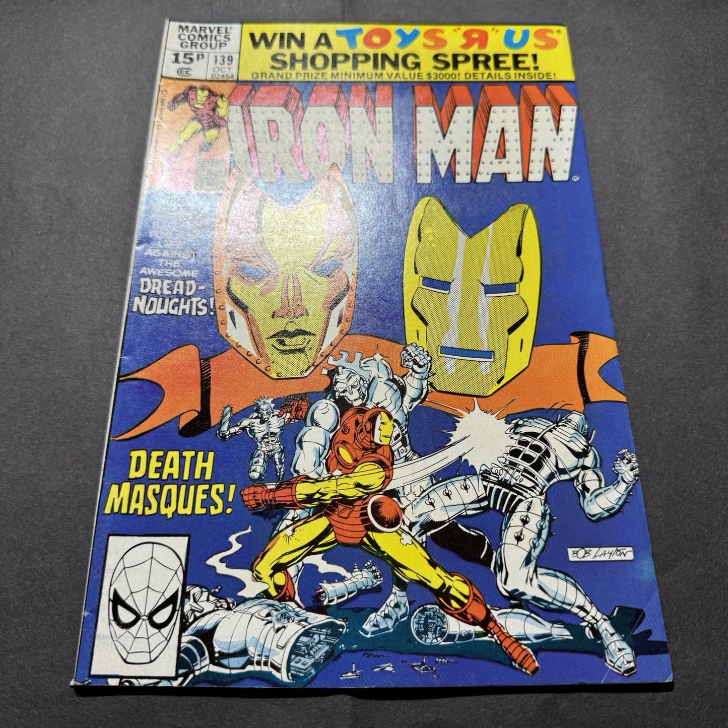 Invincible Iron Man 139/ Bronze Age Marvel comics 1980